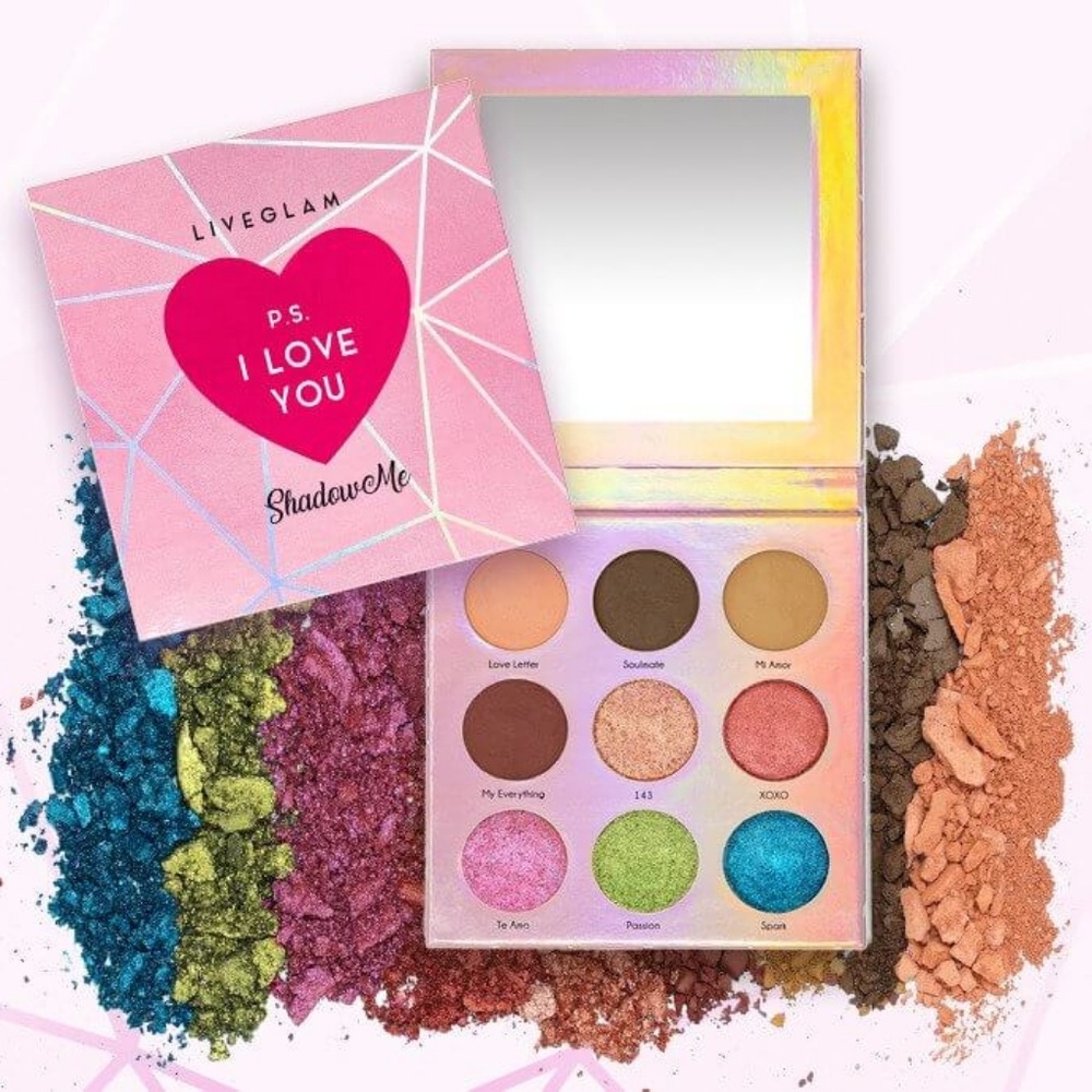 SOLD!💋 🆕IB P.S. I Love You! 9 Eye Shadow Palette - Picture 2 of 8